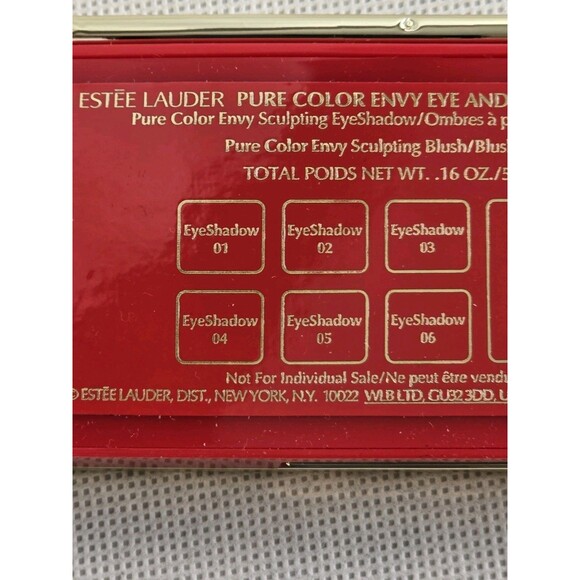 Estee Lauder Pure Color Envy Sculpting Eye Shadow & Cheek Palette Glam NEW - Picture 7 of 8